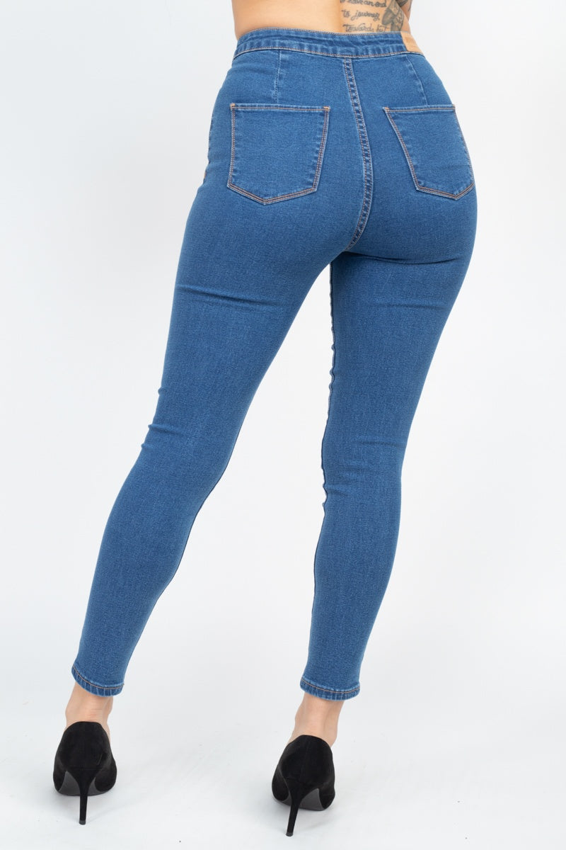 Remy High Waist Skinny Jeans