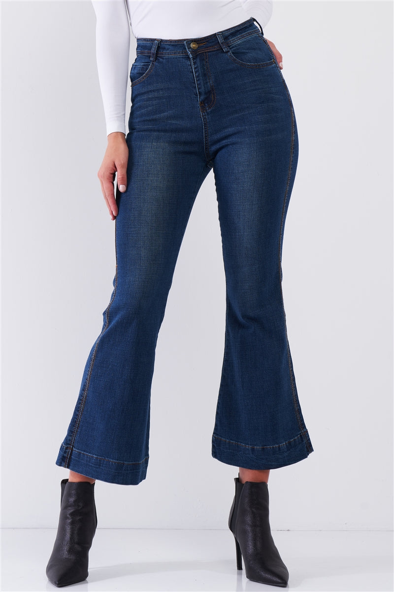 Jamie Ankle Length Flare Jeans