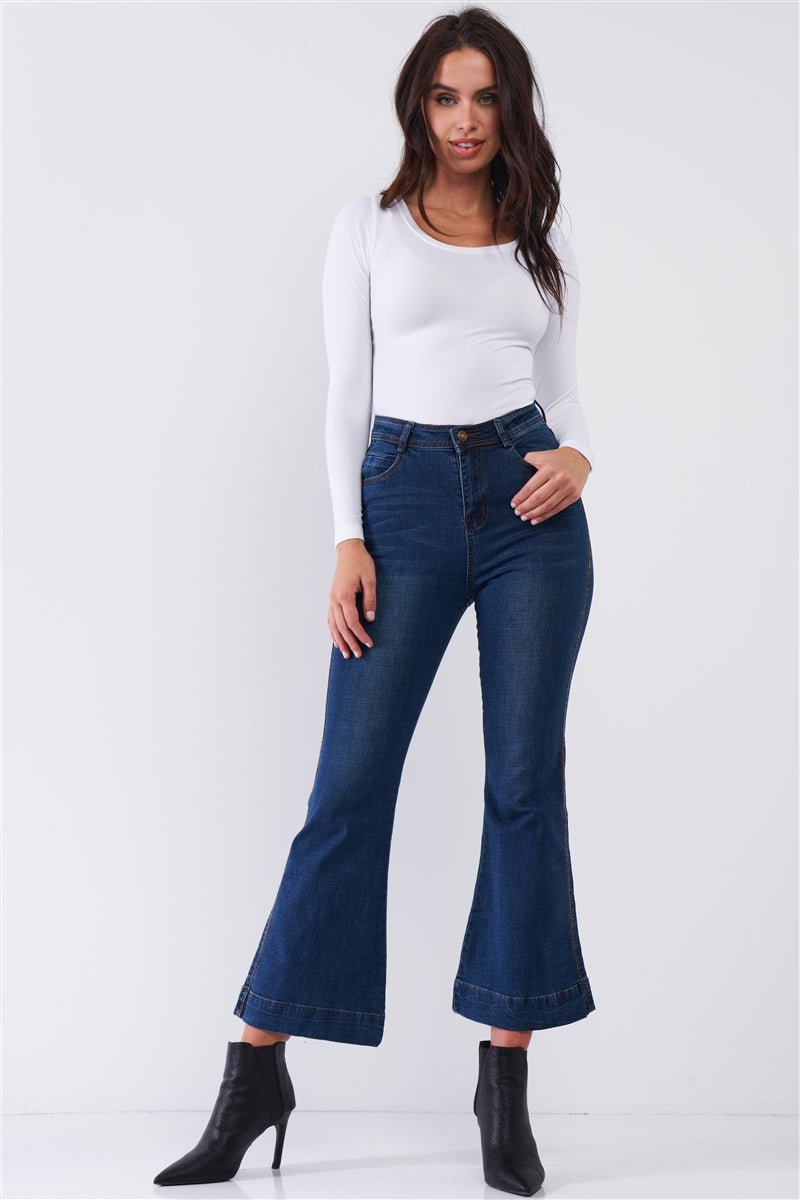 Jamie Ankle Length Flare Jeans