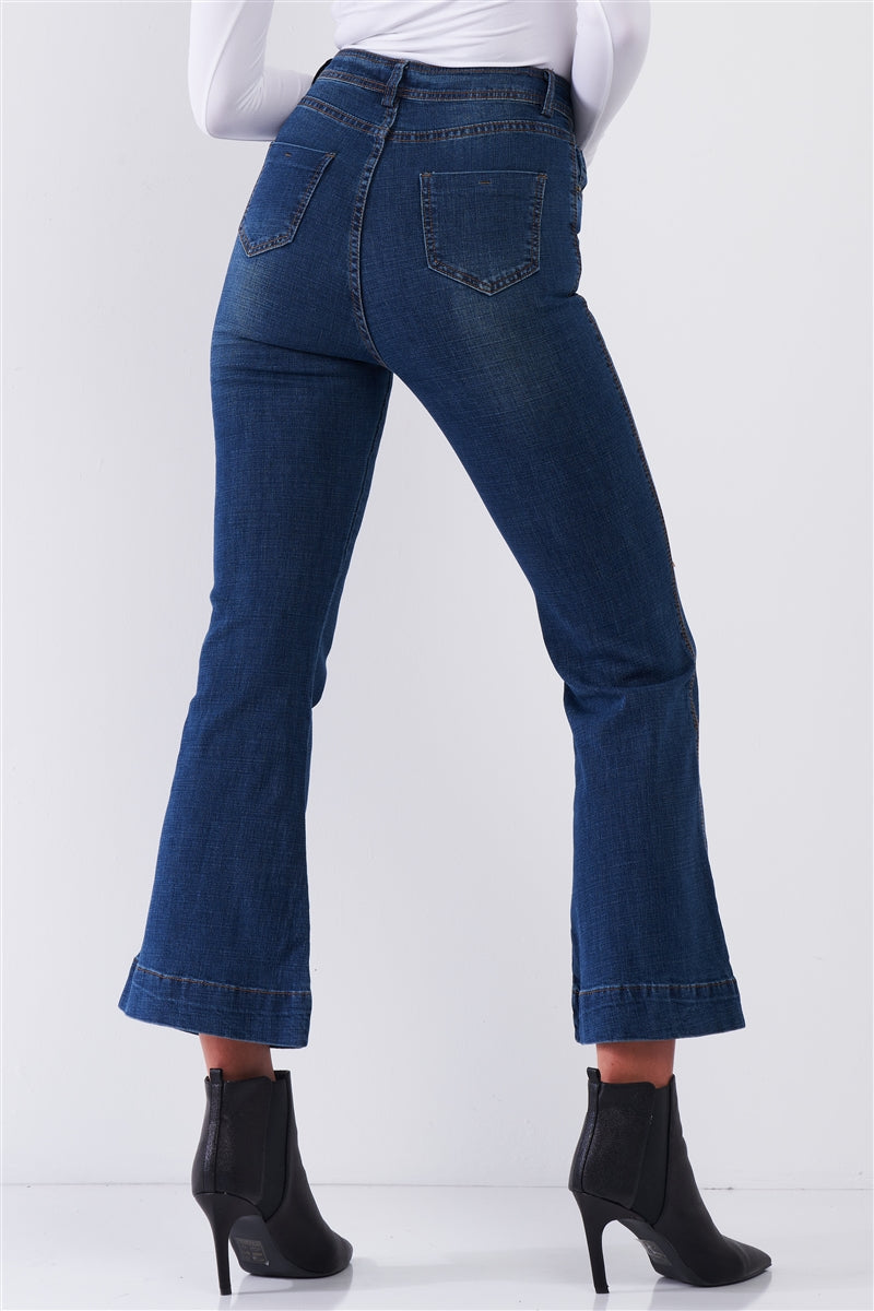 Jamie Ankle Length Flare Jeans